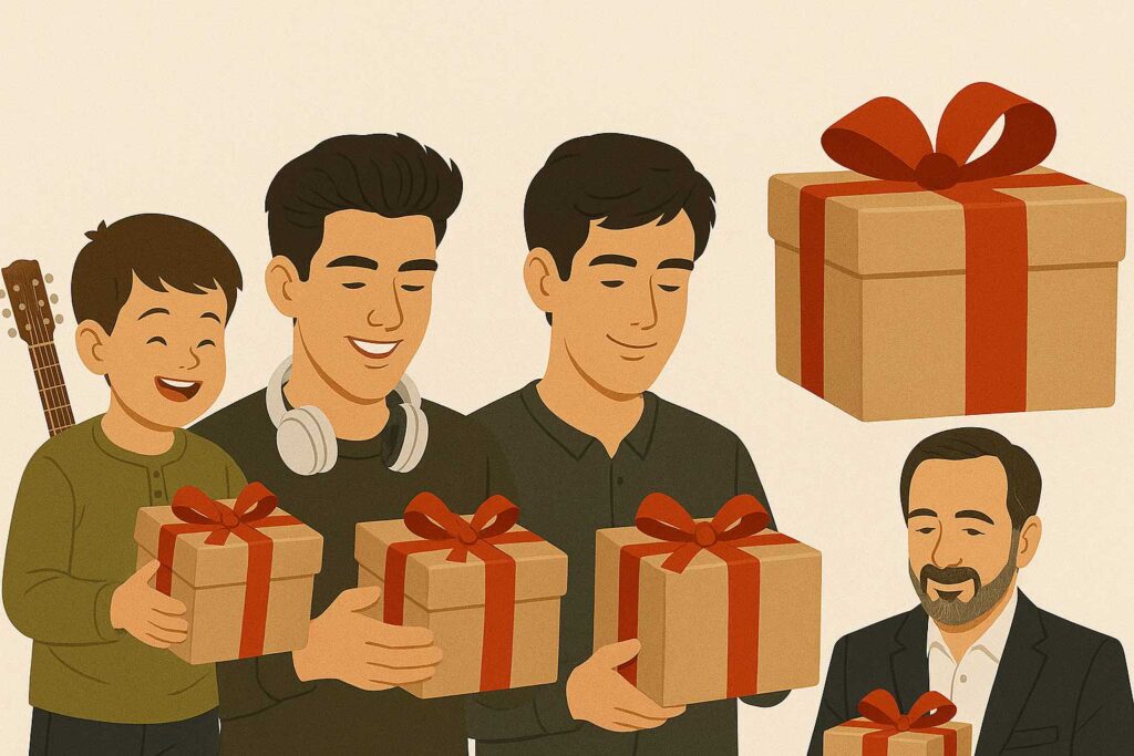 لیست هدیه برای آقایان